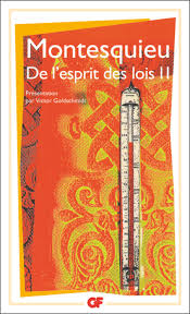 DE L'ESPRIT DES LOIS II